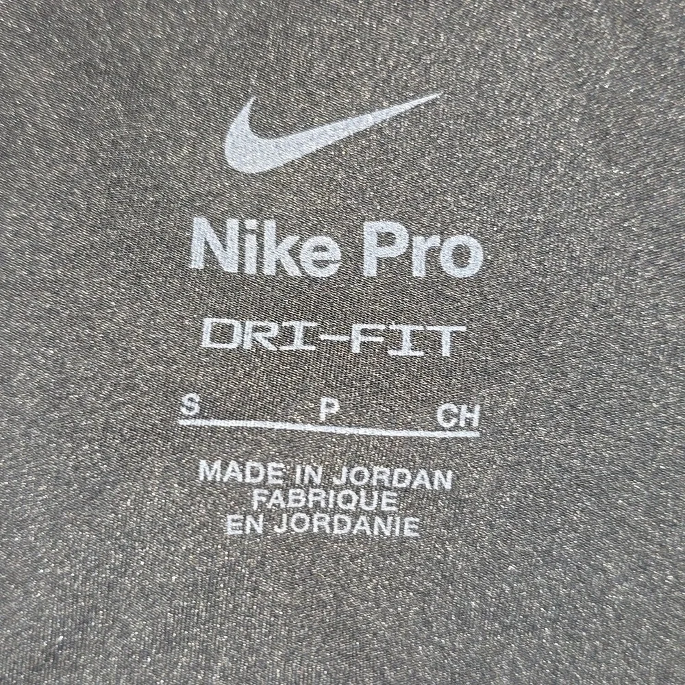 Nike Pro Dri Fit Black Leggings Mesh Back Legs Women's Small